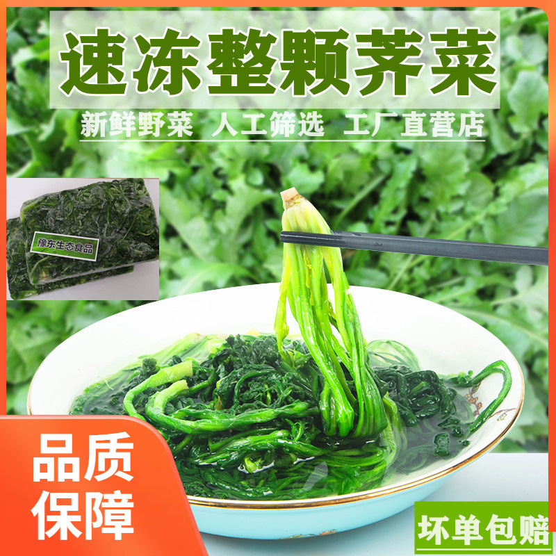 荠菜野菜新鲜包邮整棵冷冻荠荠菜包馄饨馅速冻野生荠菜馅商用顺丰