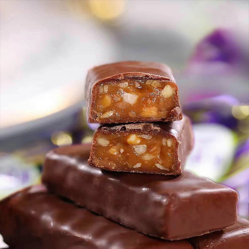 Xylitol purple peanut halva chocolate candy saccharin-free food sugar friend snacks (cocoa butter substitute)