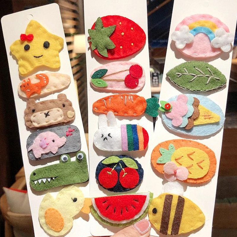 Cute Cartoon Non-Woven Fabric Hair Clip Crocodile Carrot Bb Clip Bangs Clip Japanese and Korean Harajuku Fashion Hair Clip Accessories for Women Cute Cartoon Non-Woven Fabric Hair Clip Crocodile Carrot Bb Clip Bangs Clip Japanese and Korean Harajuku Fashion Hair Clip Accessories for Women