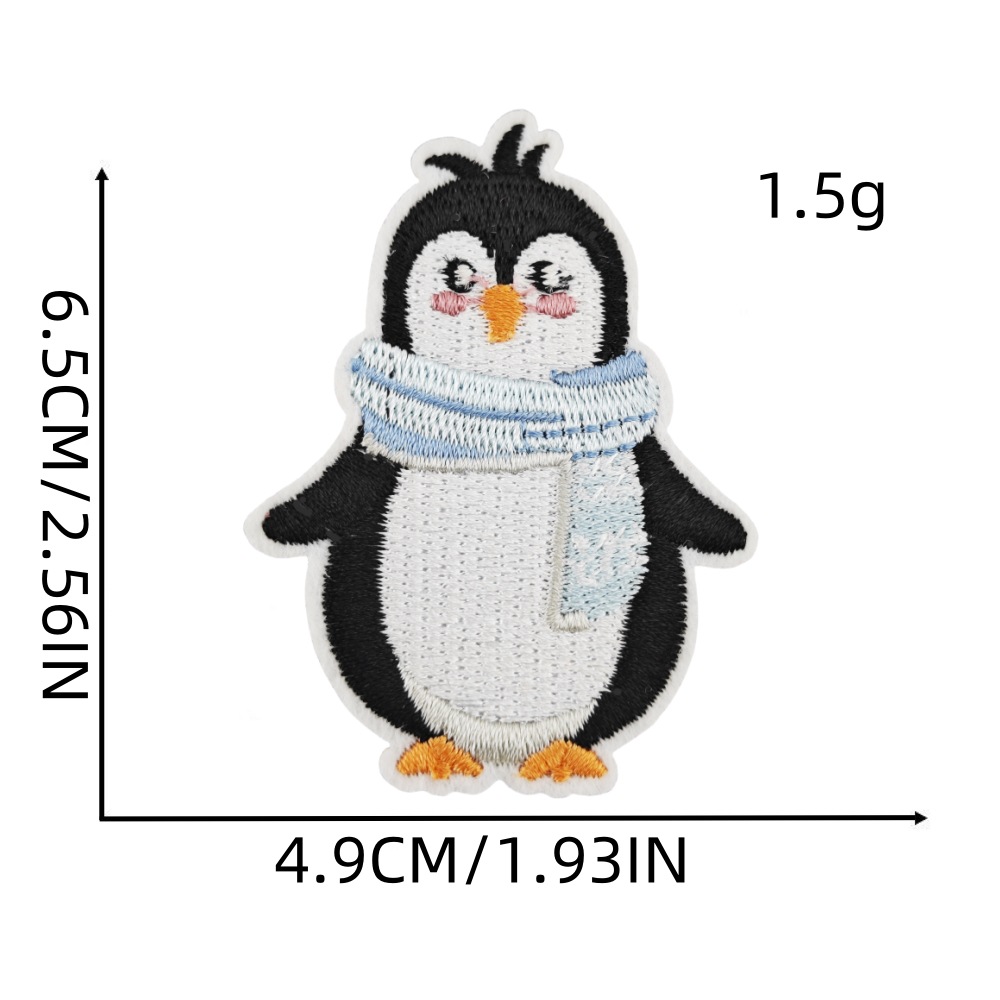 3g Weight Clothing Sticker Patches Classification 1 Piece, 1 Set Quantity Nonwoven, Polyester Material Christmas Festival Letter, Snowman, Snowflake Pattern Cute Style 1 Piece 1 Set Cute Letter Chrismas Snowman Snowflake Nonwoven Polyester Clothing Sticker Patches 15
