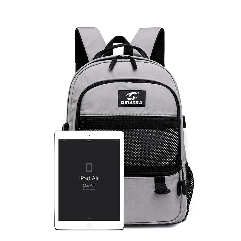 大容量休闲双肩包 旅行出差15.6寸笔记本电脑双肩包 学生旅行背包