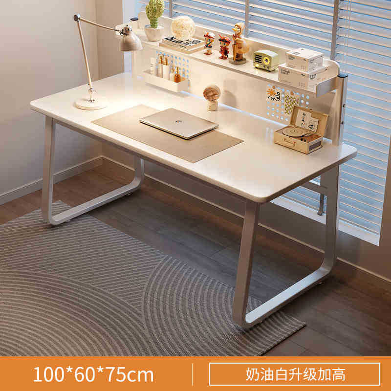 Escritorio dormitorio estudiante estudio escritura mesa de aprendizaje crema estilo hogar simple escritorio de la computadora mesa de oficina