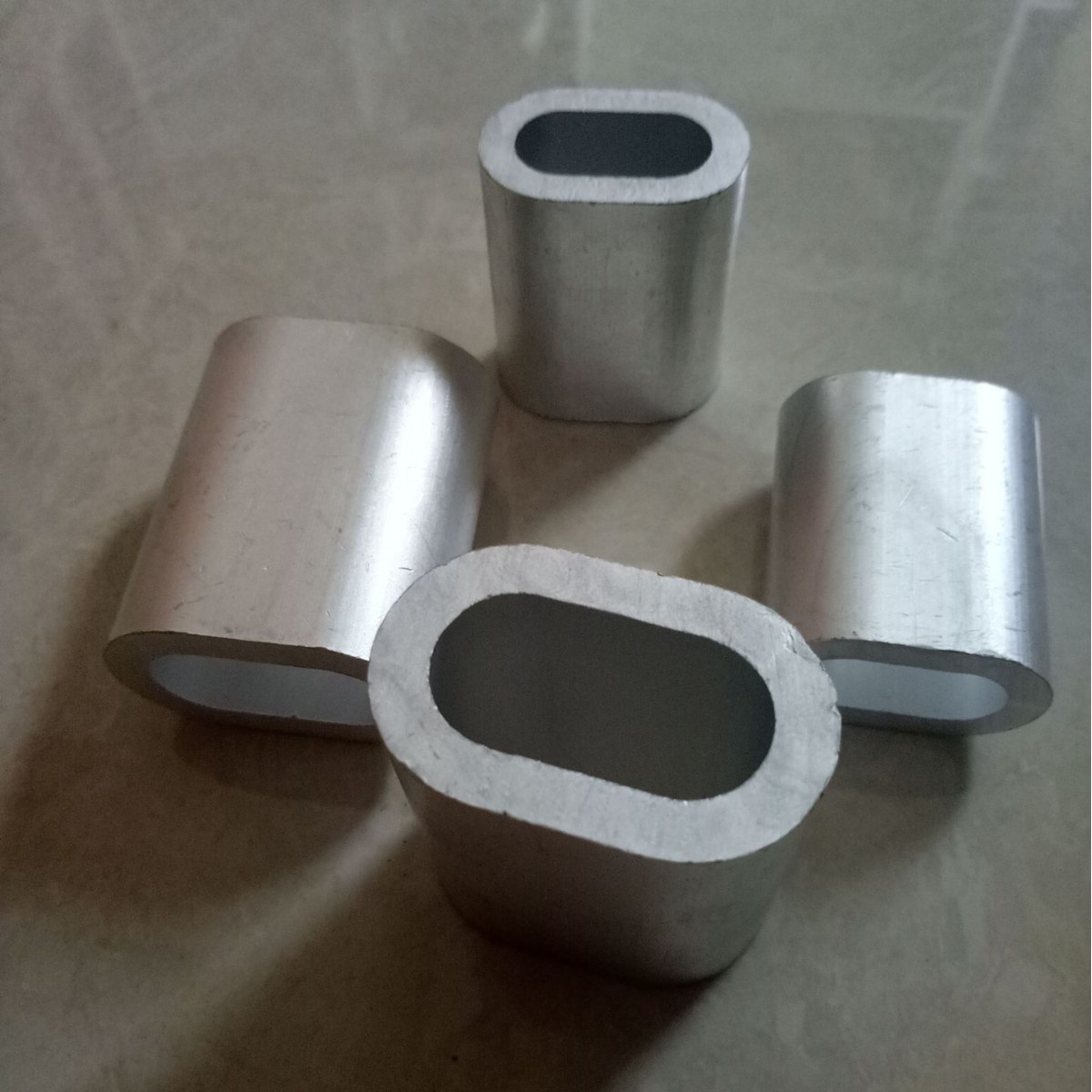 瑞欣现货供应优质的椭圆形铝套  8型铝套 日式铝套