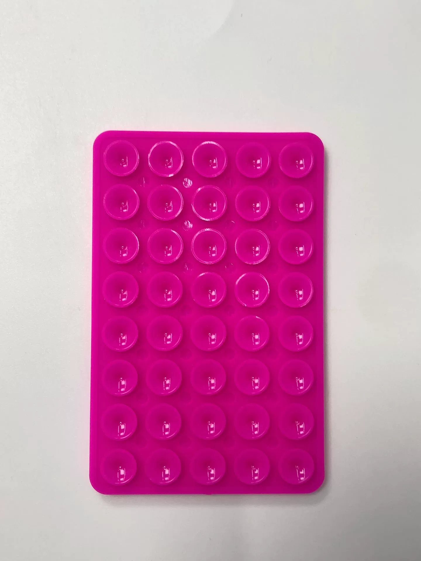 Silicone double-sided phone suction cup set, 40 pcs, multi-color phone holder