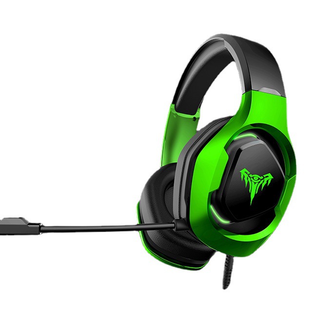 Auriculares ENC de reducción de ruido envolvente auriculares e-sports juego de computadora auriculares con tecnología de cable auriculares