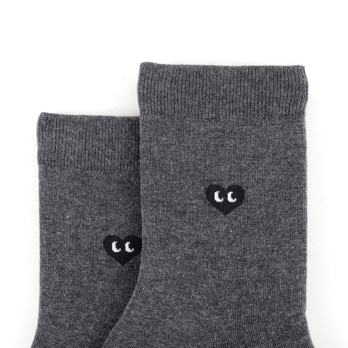 0Korean socks men's mid-calf socks KIK breathable sweat-absorbent love eyes casual business office simple wholesale