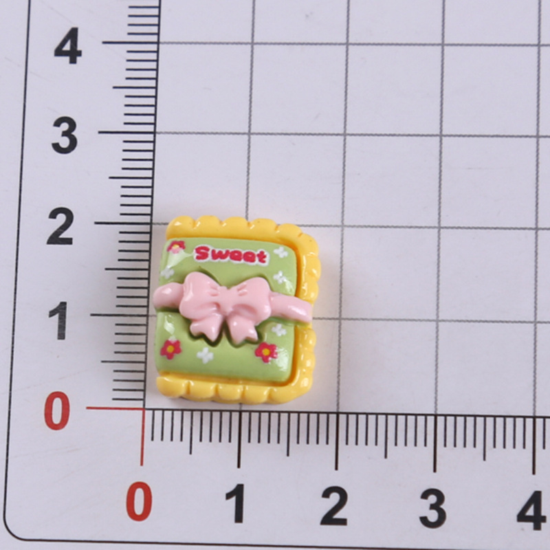 变装小心亮面树脂配件DIY奶油胶钥匙扣发夹头绳手机壳小饰品批发|undefined