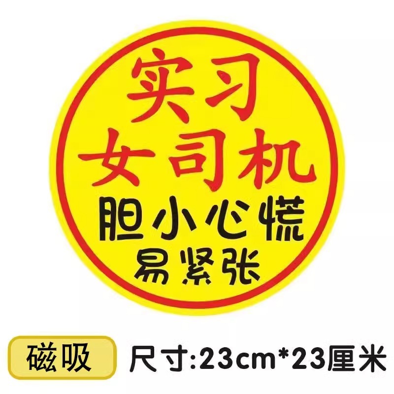 Magnetic suction model/ 23cm [female driver - timid, panicked and easily nervous]