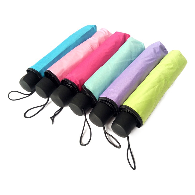 Sunny and Rainy Dual-purpose UV-proof Black Umbrella Print LOGO Beauty Shop Water Blooming Advertising Umbrella