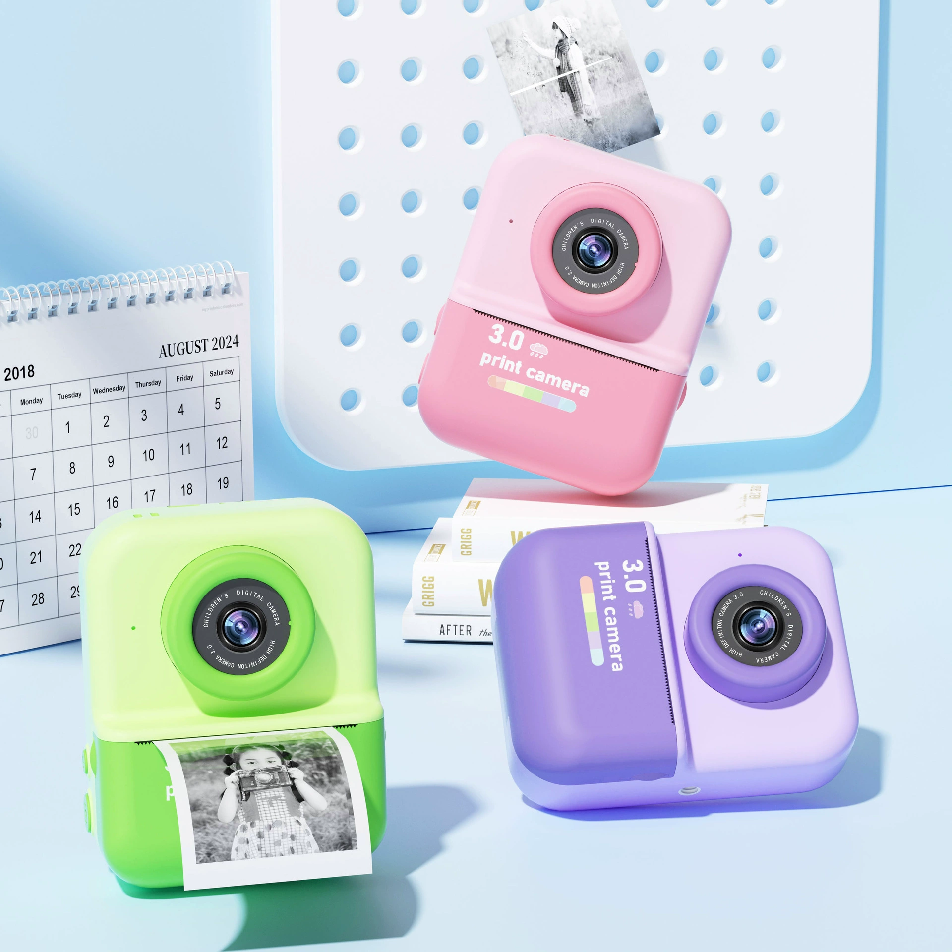 Polaroid, handheld cartoon digital camera, (Cross-border trading), D3