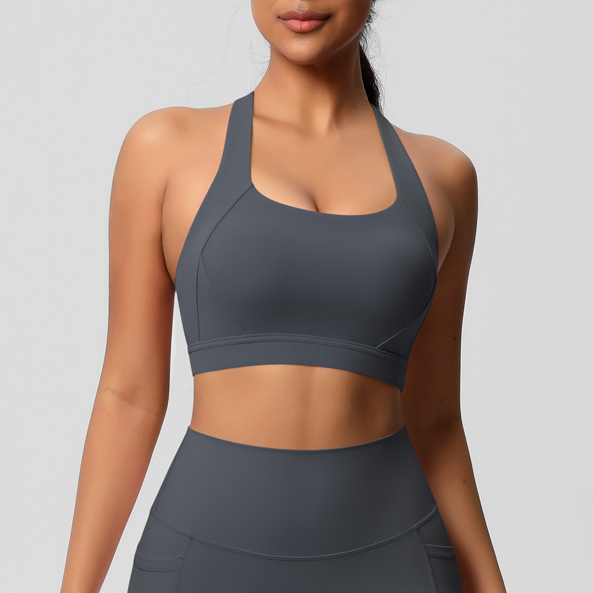 168g Weight Sleeveless Sleeve Length Nylon, Spandex Fabric Type Short Top Length Sports Vest Tops Type Fitness, Yoga, Running Occasion U Neck Neckline Solid Color Pattern Sport Style Style S, XL Size Sport Style Solid Color Nylon Spandex U Neck Active Tops Sports Vest 47