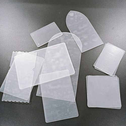 Acrylic quicksand mahjong material rotating standing sign quicksand mahjong piece diy acrylic blank board oil-filled cover board