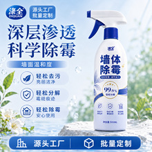 家用墙壁除霉剂 去除墙体黑霉斑点 卫生间厨房墙面除霉清洁喷雾