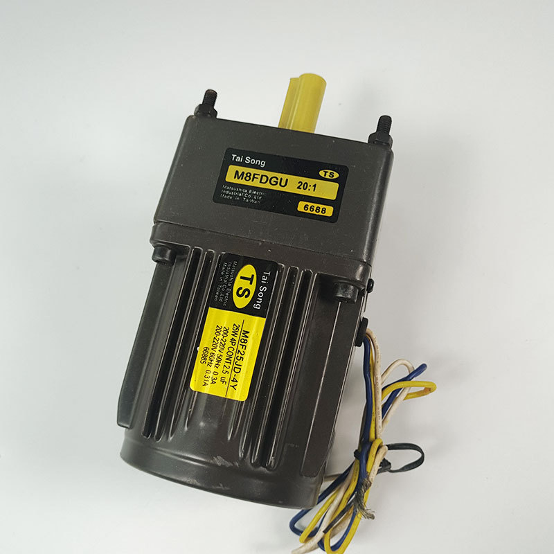 二手Taisong电机带减速机M8F25JD-4Y带M8FDGU