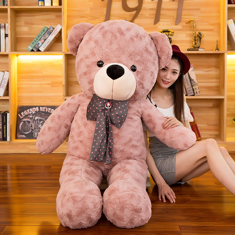Los juguetes de peluche más vendidos de los fabricantes, oso de peluche grande, oso de peluche, oso de abrazo, novia, regalo de cumpleaños para niños