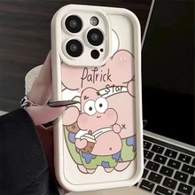 可爱派大星适用于iphone17跨境15promax手机壳苹果16卡通14情侣13