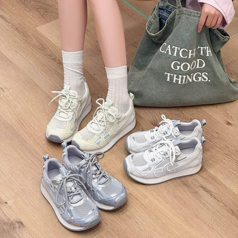 2025 новый летний арганд обувь дышащая повседневная обувь легкая мягкая подошва нескользящая сетчатая спортивная обувь