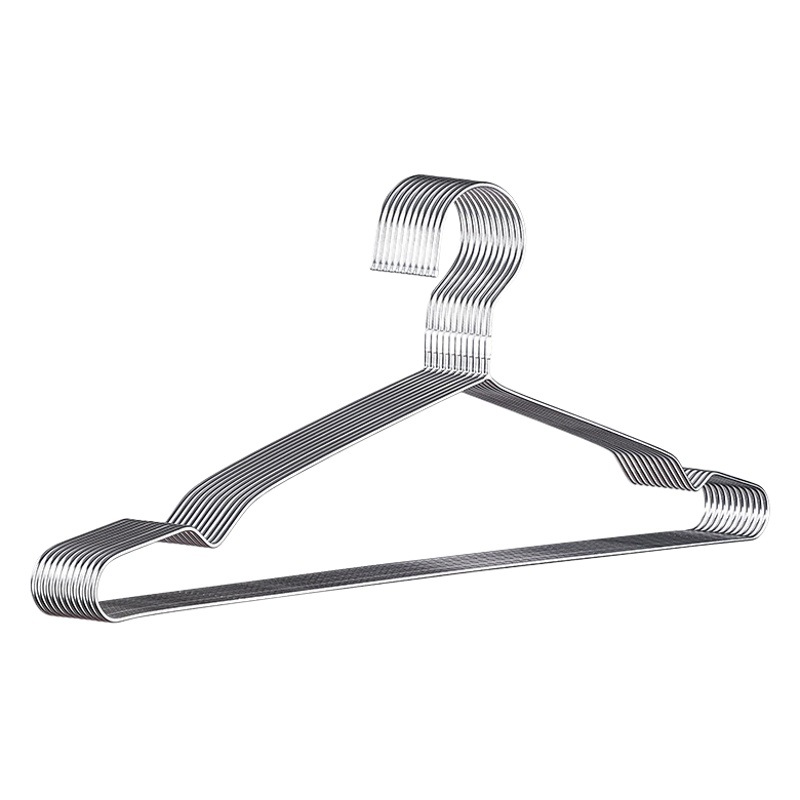 304 percha de ropa de acero inoxidable hogar engrosada percha ropa fresca percha ropa soporte percha ropa al por mayor