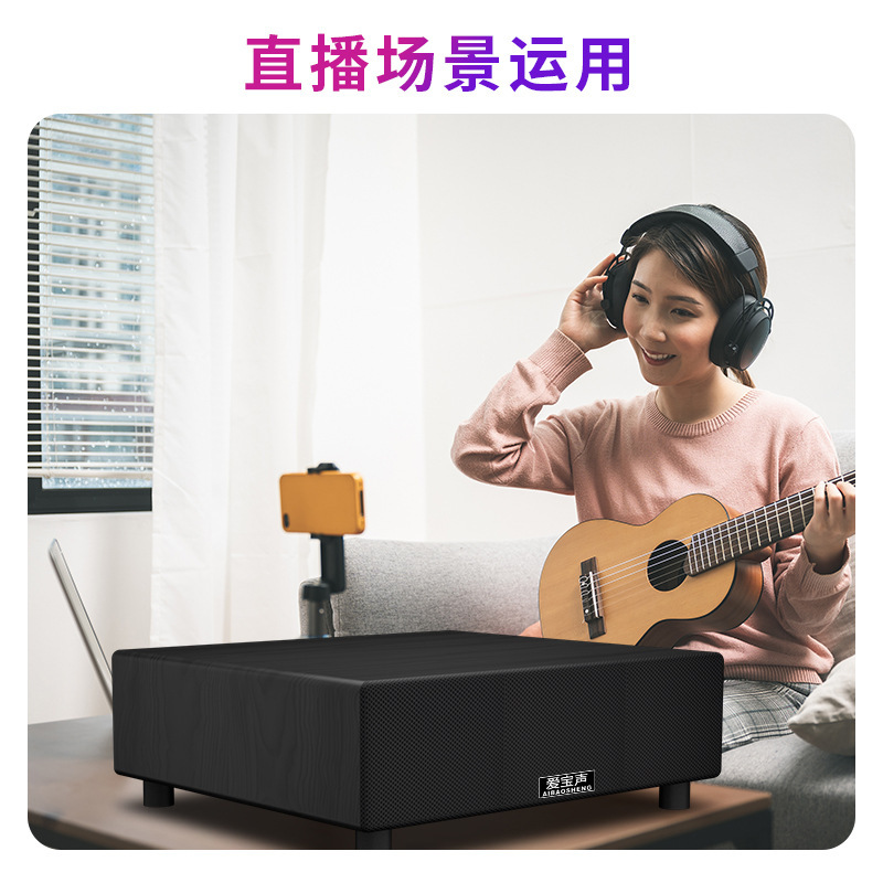 スポット卸売り愛宝声bluetoothスピーカーサブウーファ家庭ai知能音響ホームシアターk歌一体型|undefined