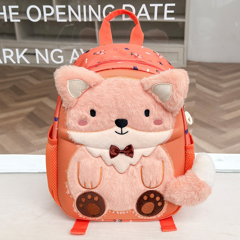 Animados lindos animales, mochila de niños y niñas, mochila de huevo ligera para bebés 2025 nueva mochila de niños