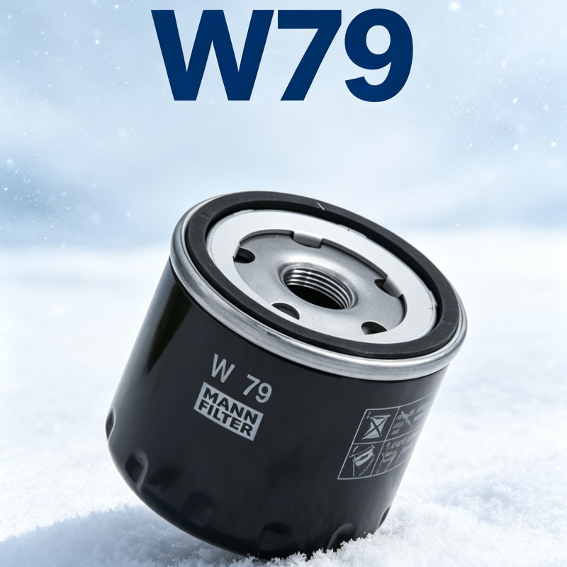 W79 oil filter element for motorcycles, Megane filter element, factory wholesale, in stock, whole box, cross-border
