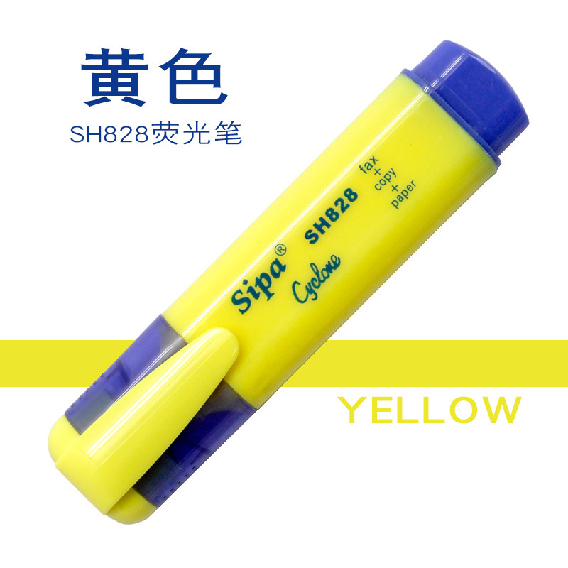 Fábrica directa SH828 estudiantes de cabeza inclinada marcador de color de oficina marca creativa coreana