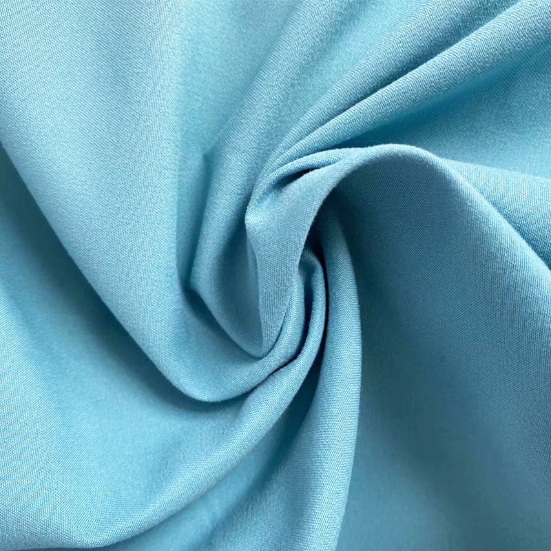 加工定制全涤素色磨毛春亚纺面料可复合tpu门幅定做