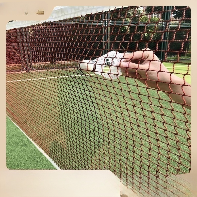 便携式羽毛球网简易折叠室内外球网拦网家用网柱羽毛球网标准