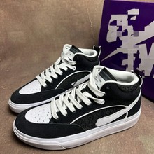 莆田工厂一件代发批发复古中帮滑板鞋百搭休闲运动鞋男女诚招代理