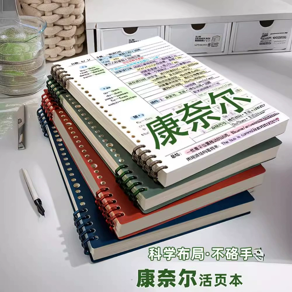 Эффективный метод 5r памяти! Корнелл-блокнот b5 для младших школьников аспирантура 2024 новая учебная книга