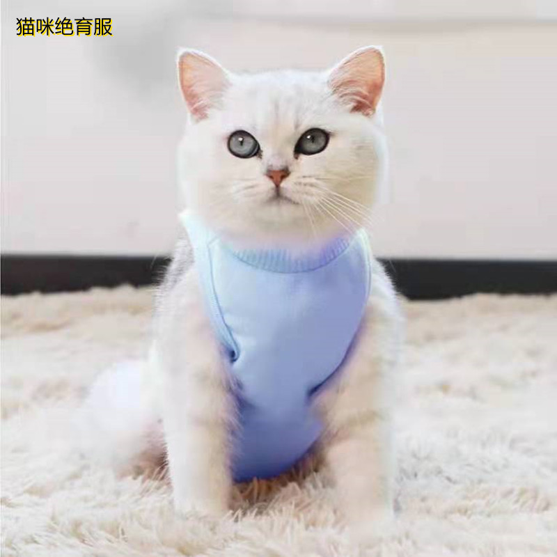 New Cat Neuter Suit, Puppy Weaning Clothes, Cat Post-Neuter Wear, Pet Clothing, Pet Clothes