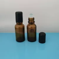 Роликовый флакон с эфирным маслом для глаз, 30 мл, коричневый роликовый флакон с эссенцией для глаз