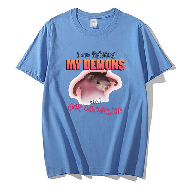 Men's women's cute T-shirt for leisure