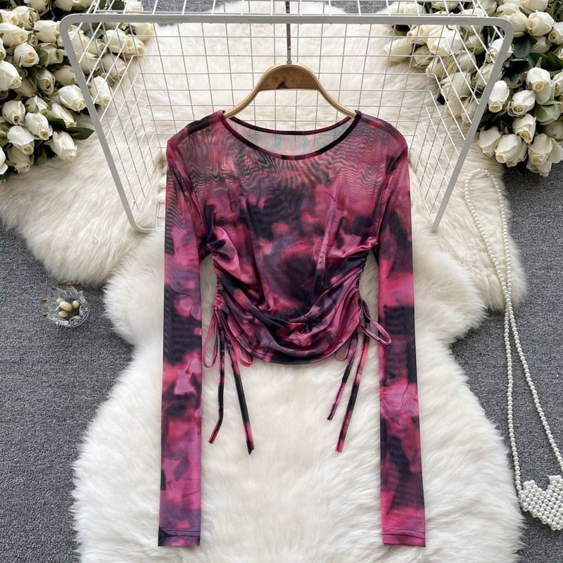 Retro small design summer T-shirt