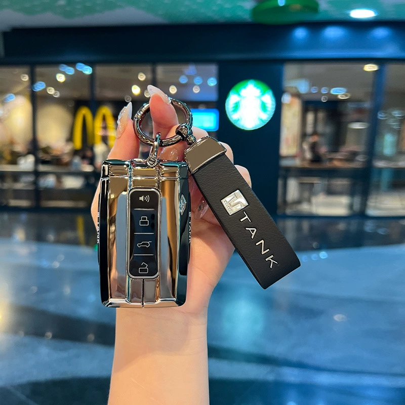 Подходит для чехла ключа Tank 300 Cyber 500hi4t high-end sense 400 Weipai — модифицированный автомобиль, защитный чехол-сумка
