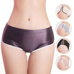 New Sexy Underwear, Thin, Highly Elastic, Pure Desire, Multi-Color Temptation, Sports Campus Bodybuilding Bottoming, Low-Waisted Ultra-Short Hot Pants