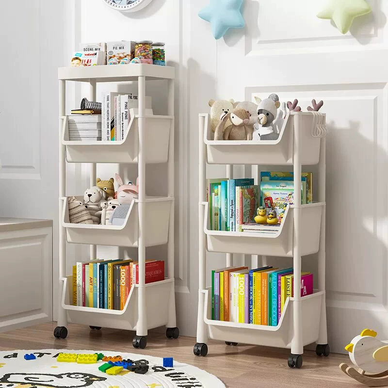 Стеллаж для хранения на колесиках, кухня, спальня, общежитие, многослойный напольный мобильный стеллаж для хранения закусок, ванная комната, туалет