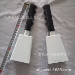 长柄白色手摇牛铃比赛牛铃铛9寸