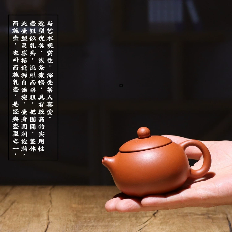 Classic natural ore handmade, antique ceramic tea set, teapot