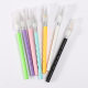 Ming pick carving knife plastic handle color pen knife with 5 blade card wholesale cutting paper hand account paper special card