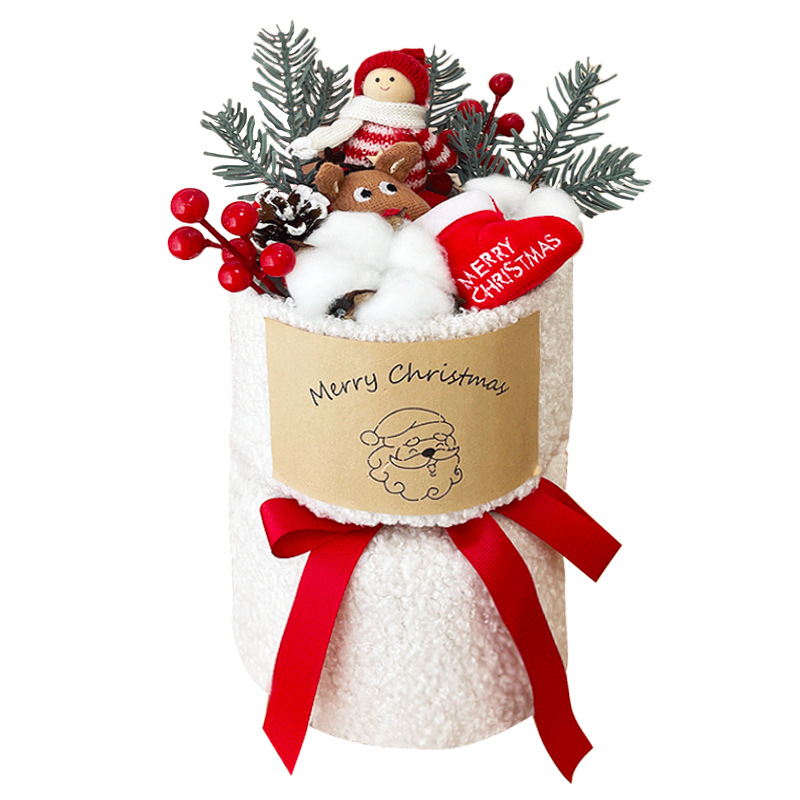 Sanba mujeres Dios día muñeca ramo de dibujos animados para maestros, amigos masculinos y femeninos, novias, muñeca de hijo femenino