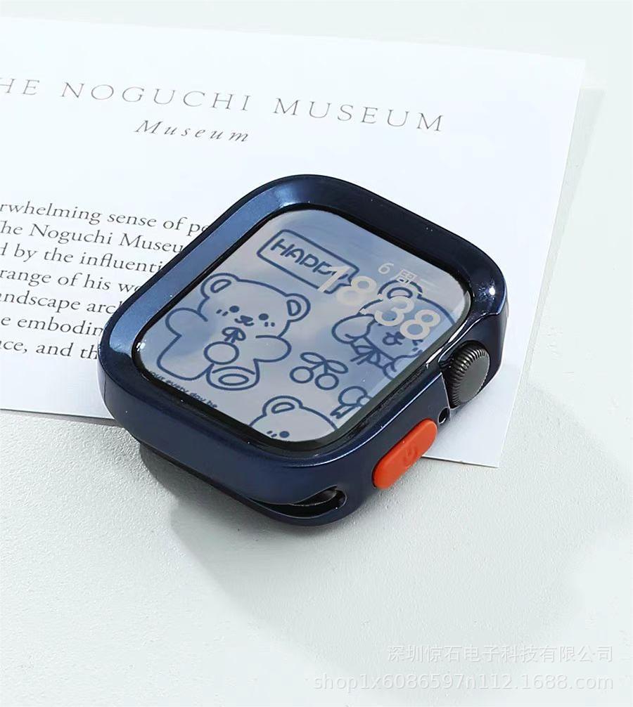 ApplewatchS10 Funda protectora ApplewatchS10 Caja de reloj galvanizado TPU Funda protectora iwatch ligera