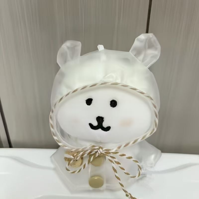 10cm Cute Bear Doll Clothes High-Quality Raincoat Cape Set Plush Toy Cotton Doll Clothes 10cm Cute Bear Doll Clothes High-Quality Raincoat Cape Set Plush Toy Cotton Doll Clothes