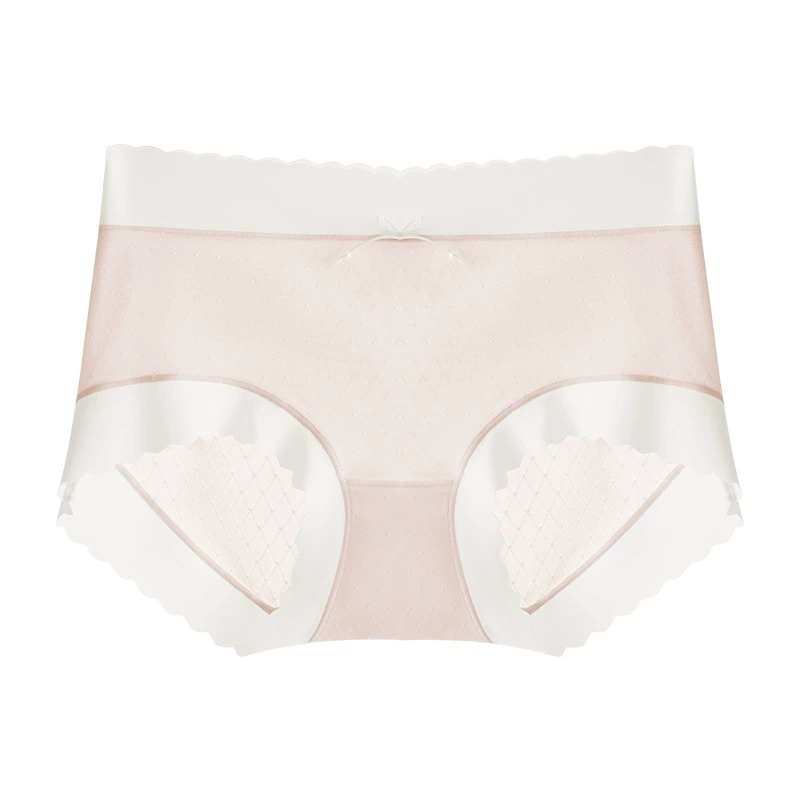 Шелковые брюки, летние лёгкие и тонкие дышащие штаны, комфортное антибактериальное бельё, плюс-сайз, средняя посадка