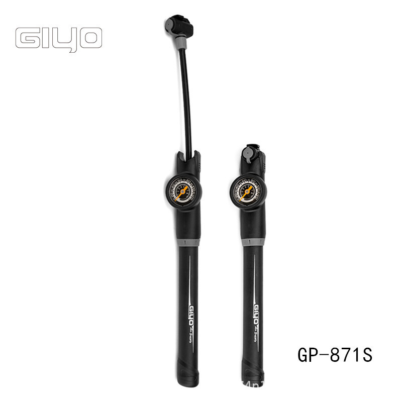 Bomba de bicicleta carretera Correa plástico manguera americana boca universal herramienta inflable portátil