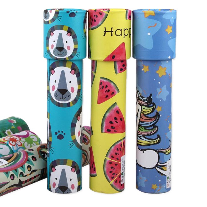Classic Nostalgic Children's Science and Education Educational Toys Magical Kaleidoscope Rotating Magic Ever-Changing Kaleidoscope Wholesale Hot Sale