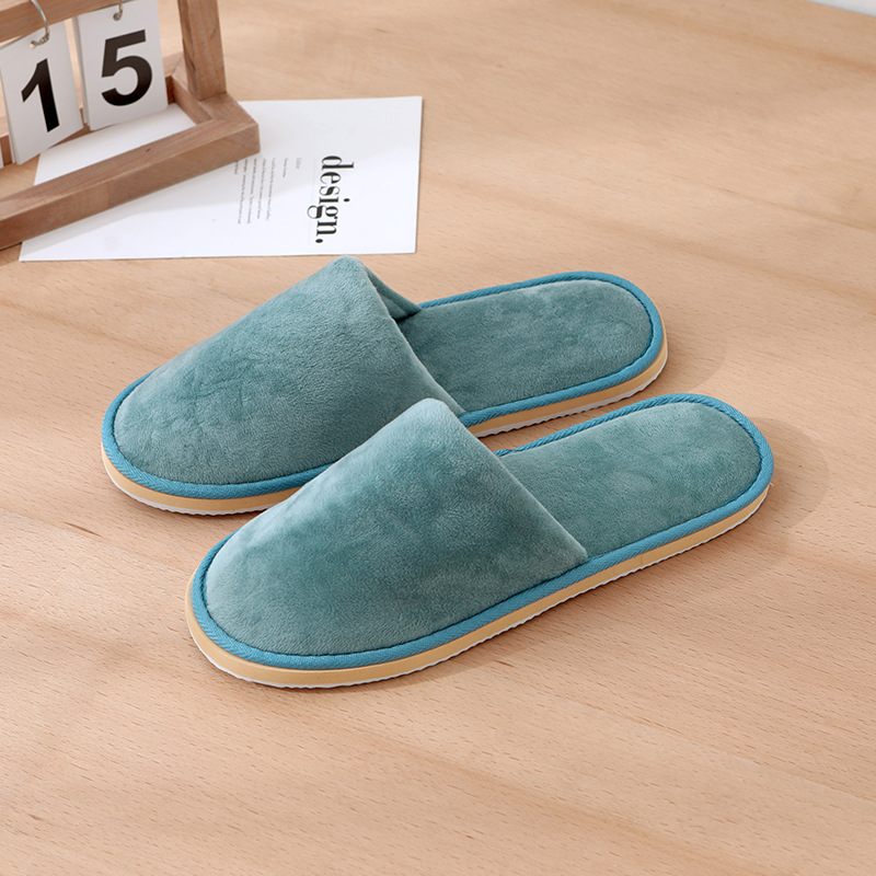 Zapatillas de algodón al por mayor de fábrica pareja femenina casa fondo grueso pareja Zapatillas Hombre interior casa invierno Zapatillas de algodón al por mayor