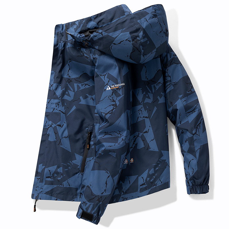 欧美户外多功能冲锋衣Temu男夹克Fordeal登山服骑行战术外套厂家|undefined