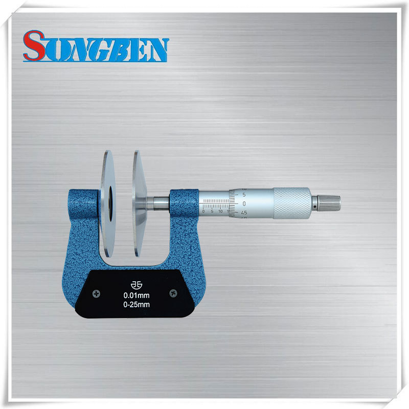 青量机械式大盘头千分尺0-25mm外径千分尺257-11-010