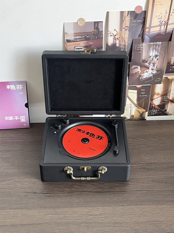 多功能复古cd播放器蓝牙音响光盘音乐专辑便携cd唱片机生日礼物|undefined